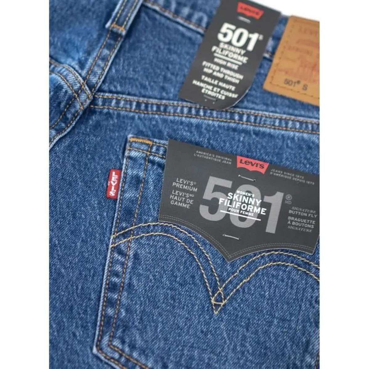 Levis 501 skinny 0187 Jeans