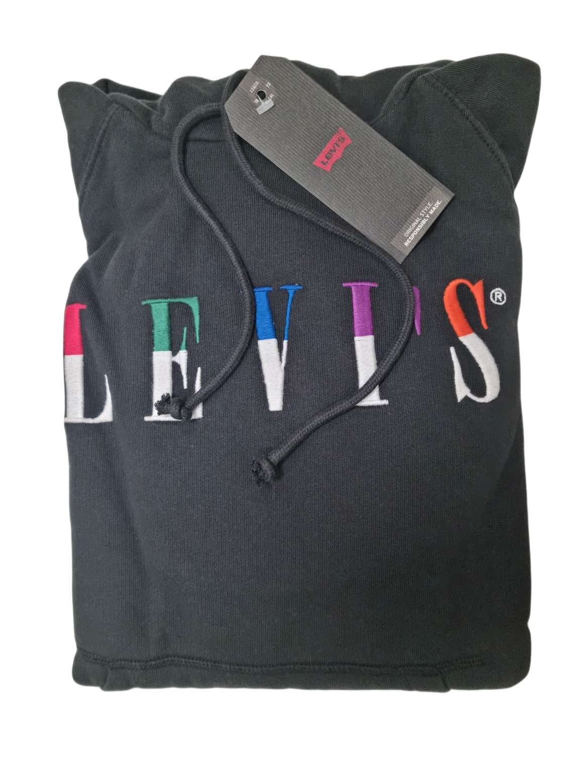 LEVIS HOODIE BLACK 359460247