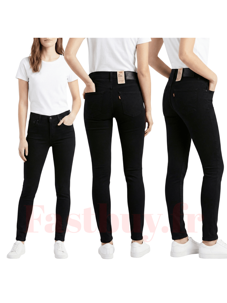 Jean Levi's 535™ Super Skinny Noir 0201 Levis