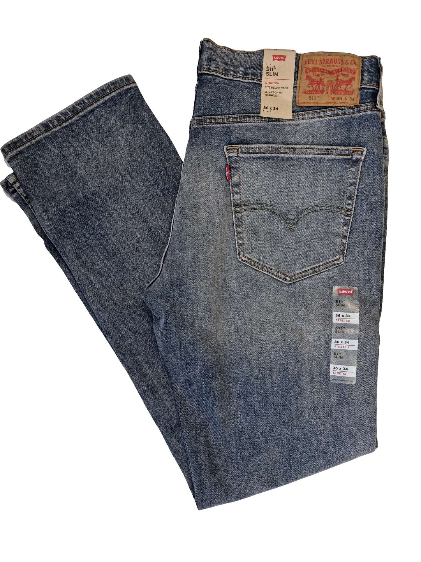JEANS LEVIS 511 SLIM 3087 BLEU