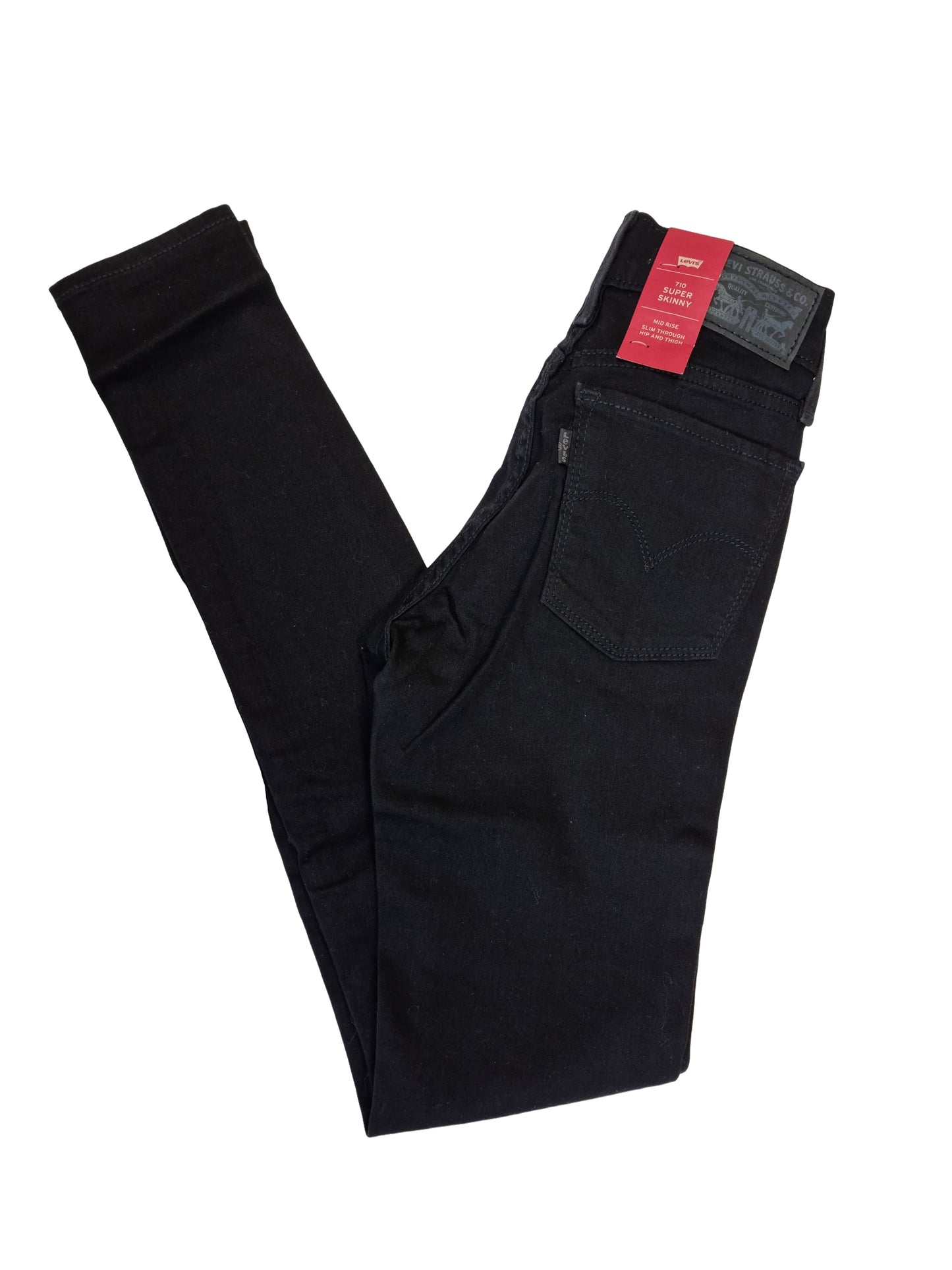 Levi's 710 Super Skinny Noir 0047 Levis