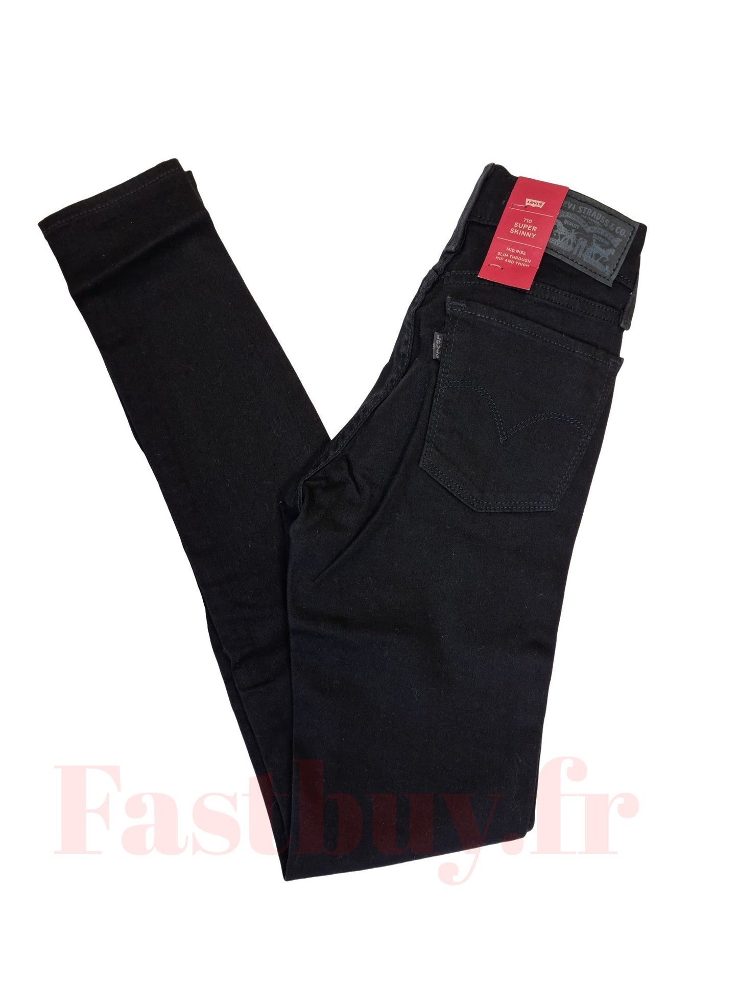 Levi's 710 Super Skinny Noir 0047 Levis