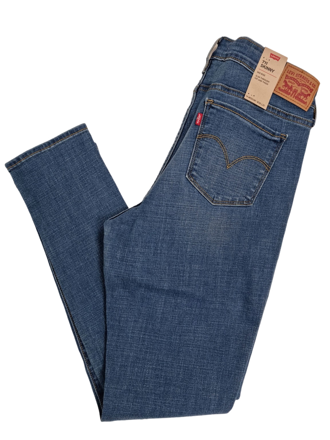 Levi's 711 Skinny Bleu Indigo 0208 Levis