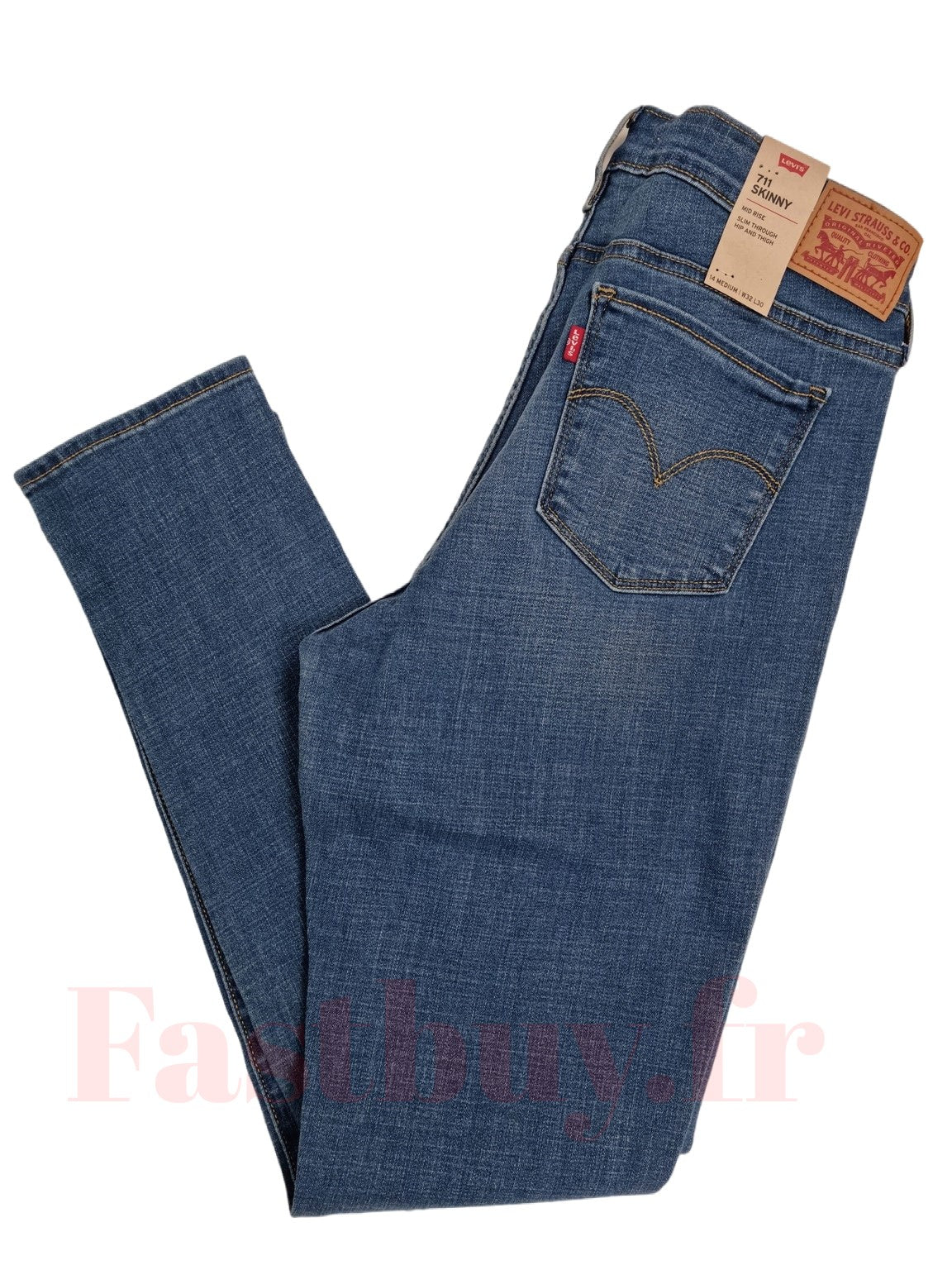 Levi's 711 Skinny Bleu Indigo 0208 Levis