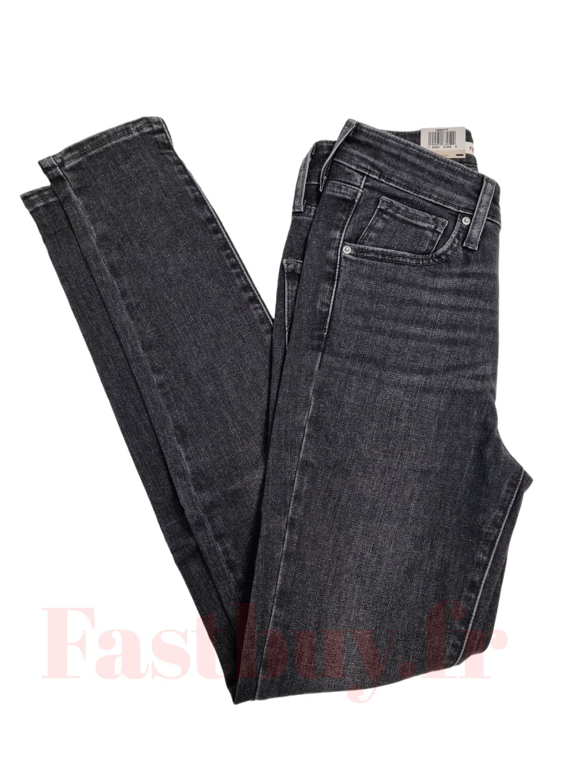 Levi's 721 High-Rise Skinny Gris Délavé 0177 Levis