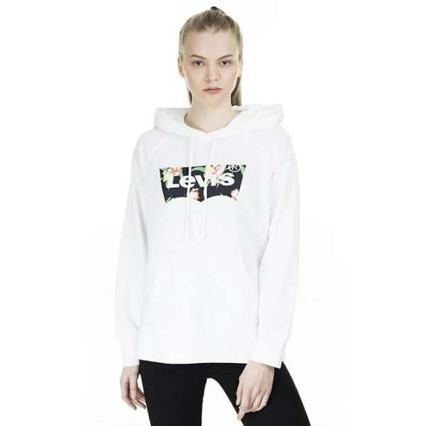 LEVIS HOODIE WHITE 359460130