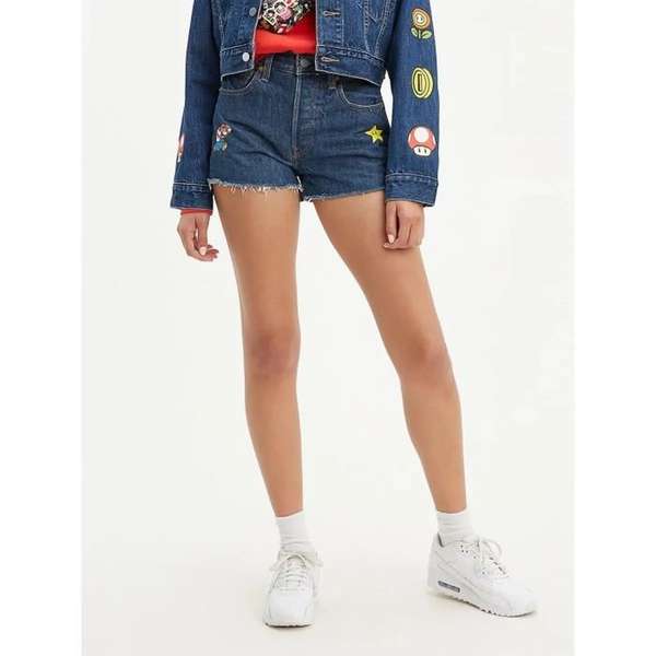 Levis SHORTS MARIO 563270069 BLUE