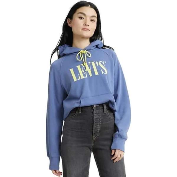 LEVIS HOODIE 359460227 BLUE WOMEN