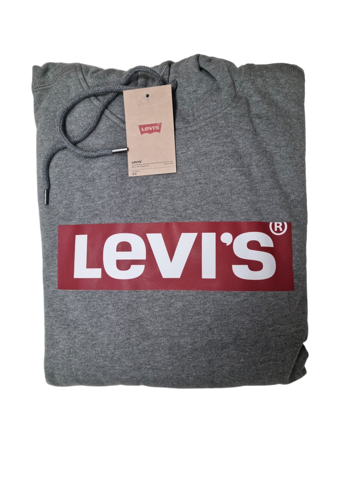 Hoodie Gris Levis logo 3LGLK1268 Levis