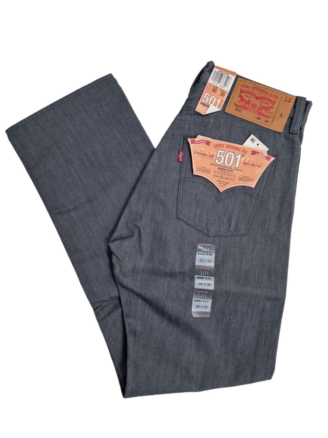 JEANS LEVIS 501 2408 Gris Clair