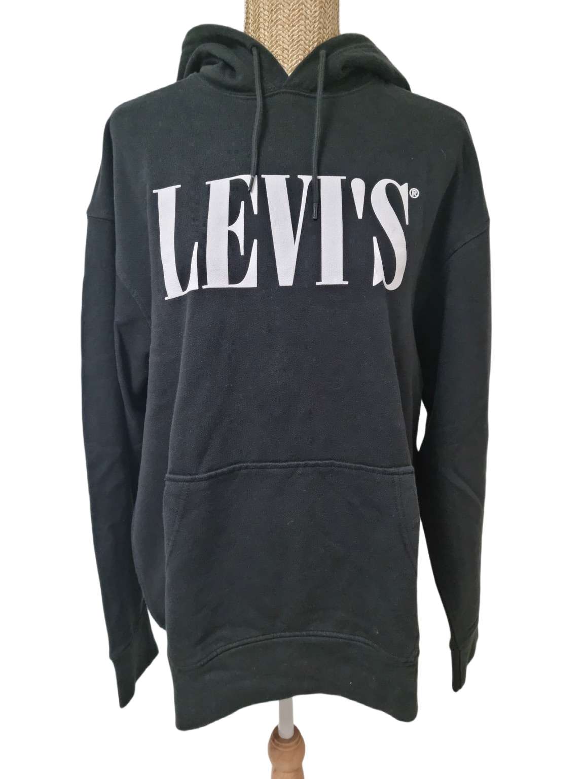 LEVIS HOODIE BLACK 726320018