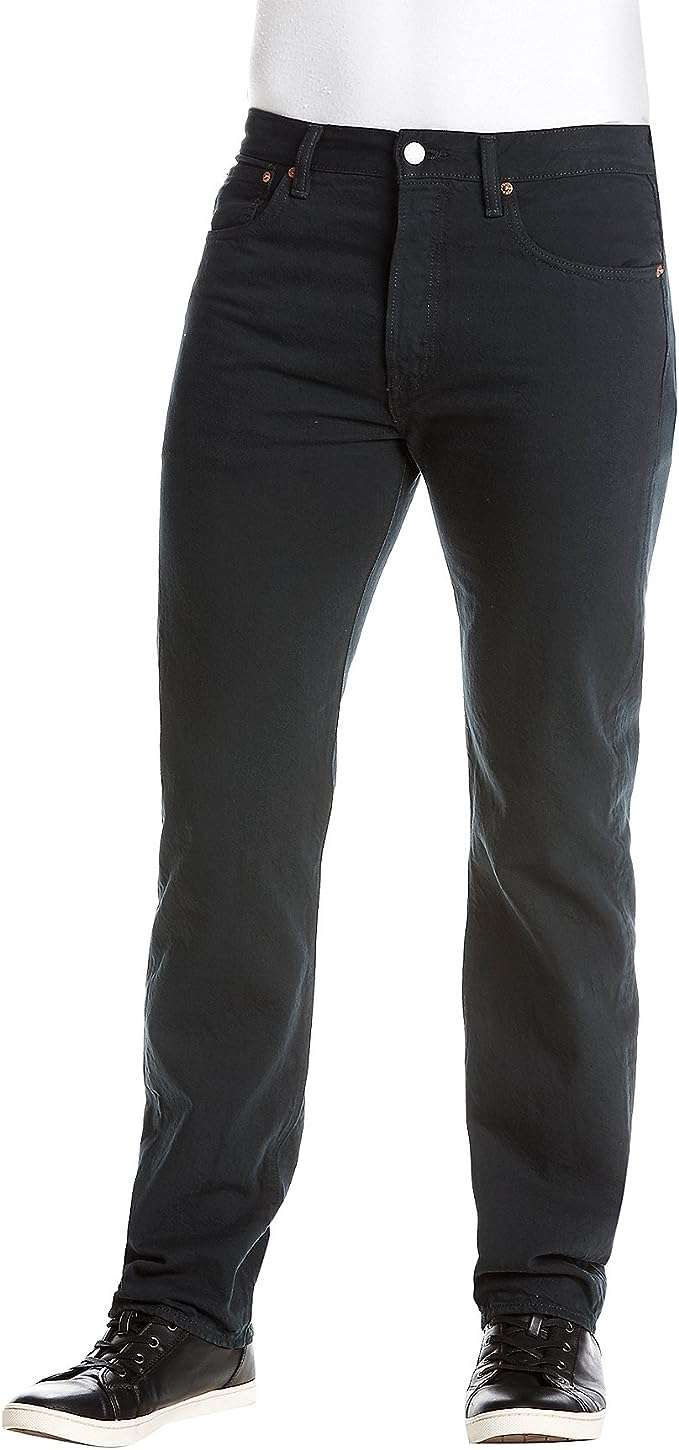 LEVIS JEANS 501 2478 Noir Matiére Legère