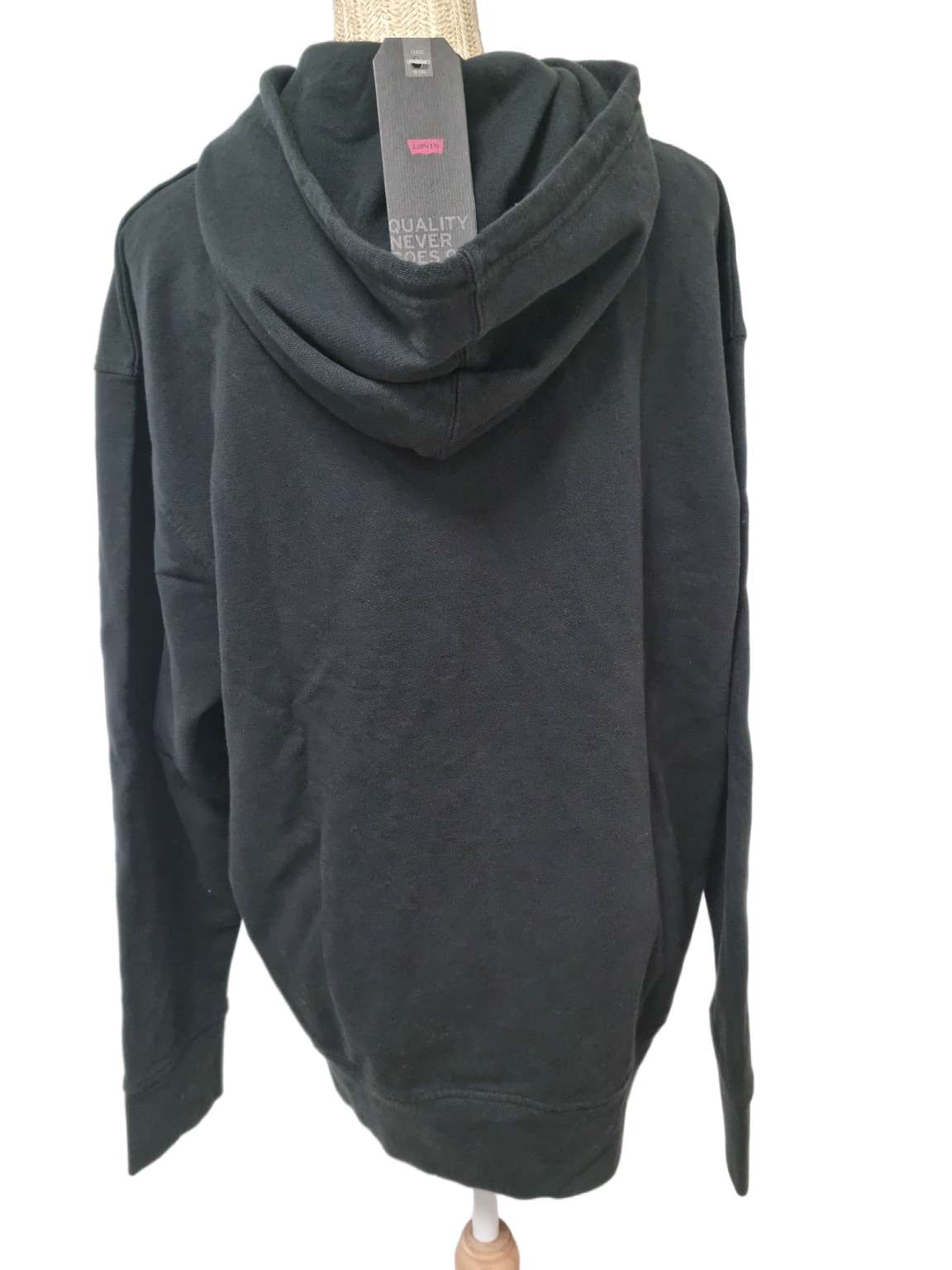 LEVIS HOODIE BLACK 726320018