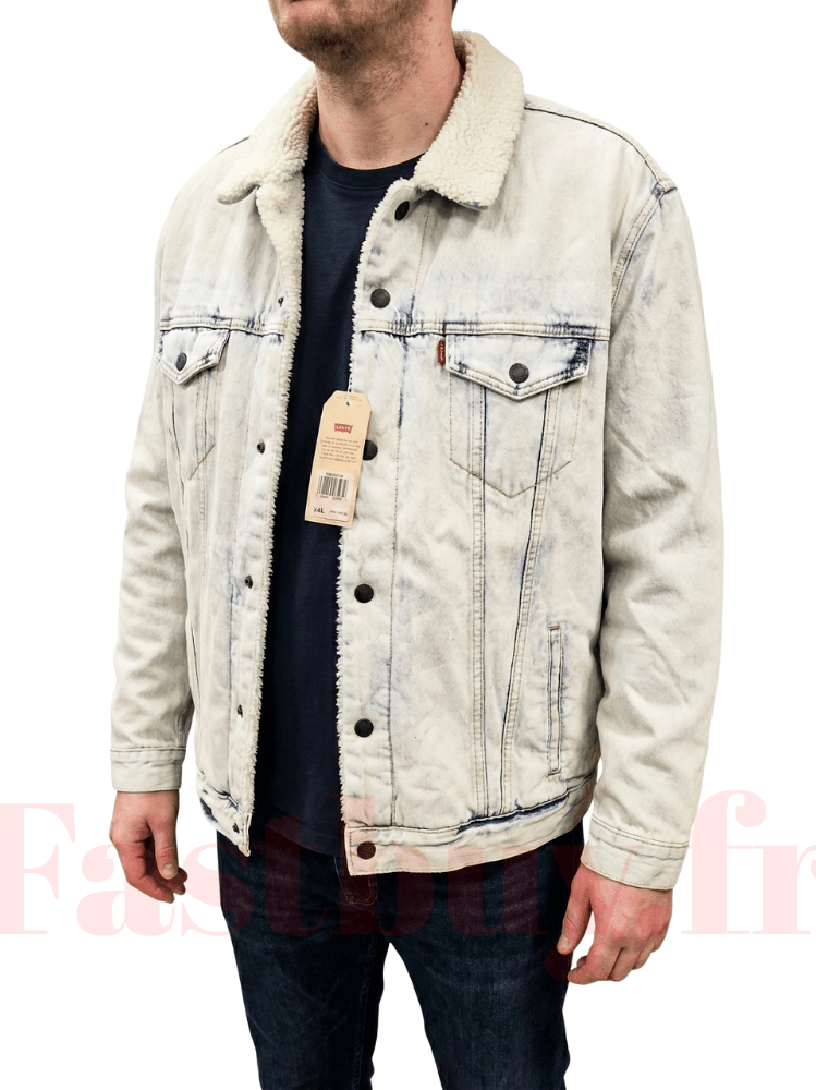 Veste Sherpa Levi's Type III Light Acid Wash 16365-0048 Levis