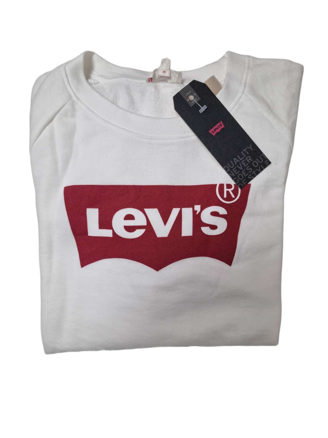 LEVIS SWEATSHIRT WHITE 297170062