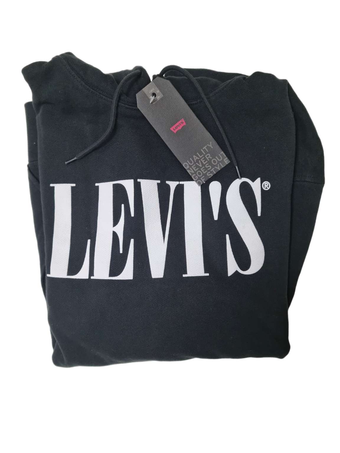LEVIS HOODIE BLACK 726320018