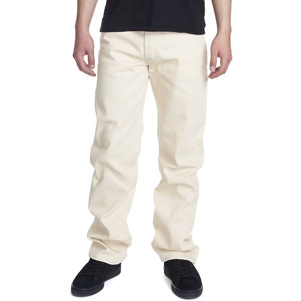 LEVIS 501 JEANS 2228 ECRU ORIGINAL SHRINK TO FIT