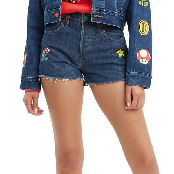Levis SHORTS MARIO 563270069 BLUE