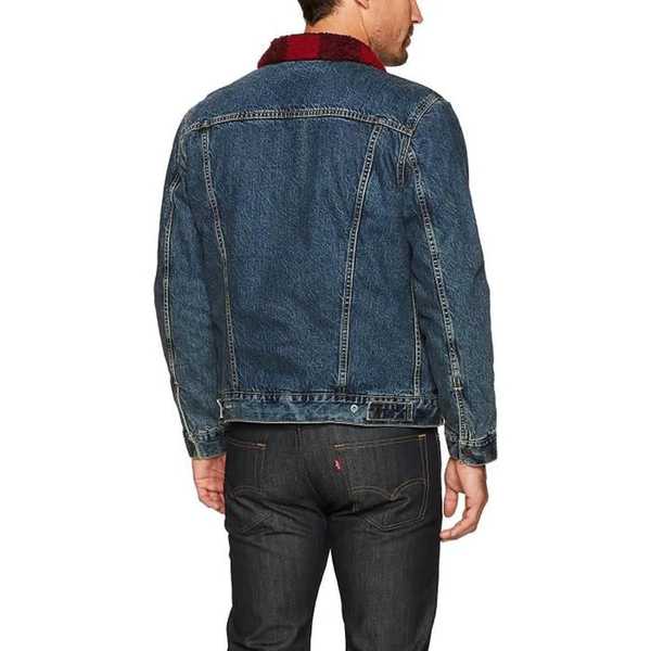 Levis sherpa bleu 163650046 jacket