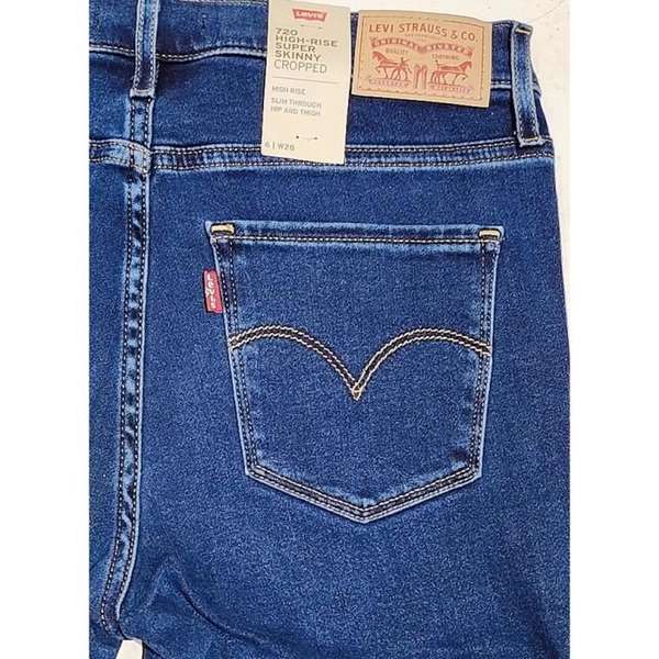 JEAN LEVIS 720 SKINNY CROP 46000 JEANS