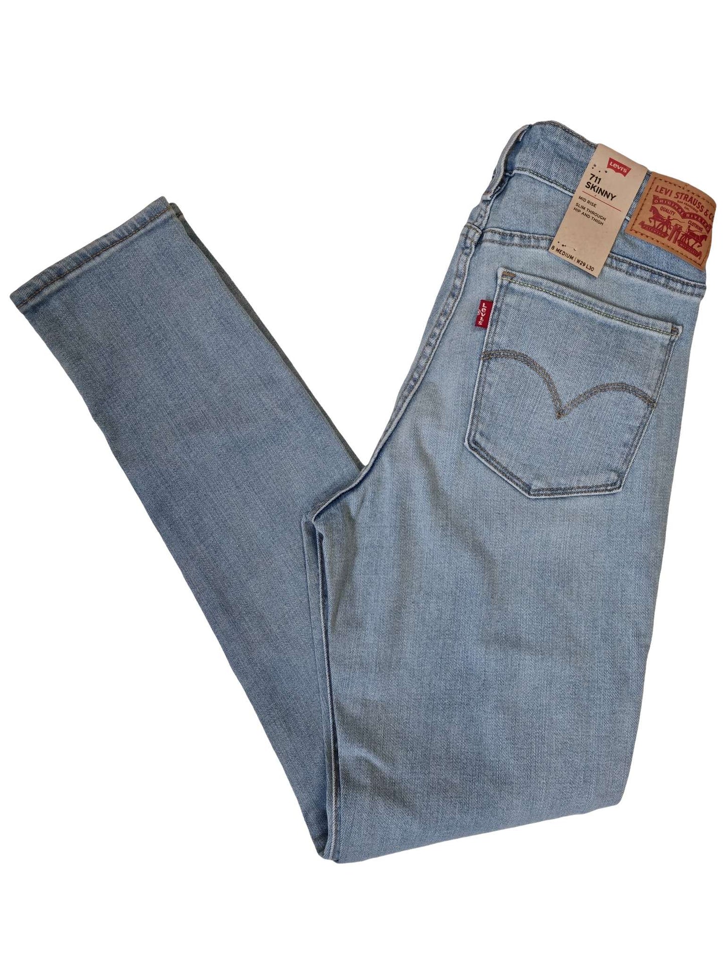 JEAN LEVIS 711 188810275 LIGHT BLUE