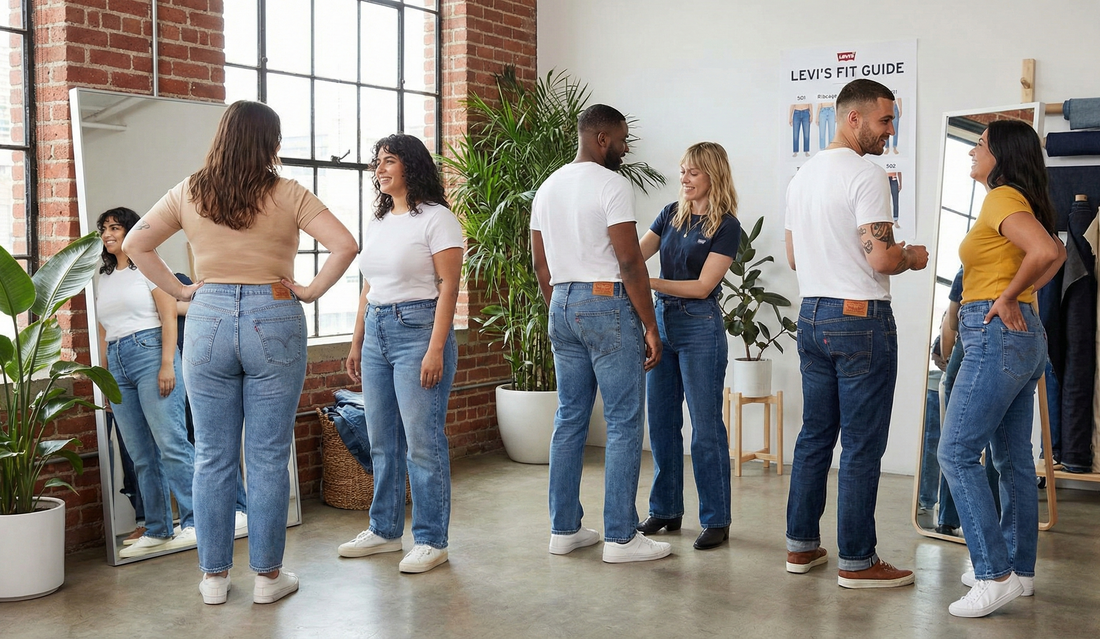 Guide Ultime : Choisir le Jean Levi's Idéal Selon Votre Morphologie