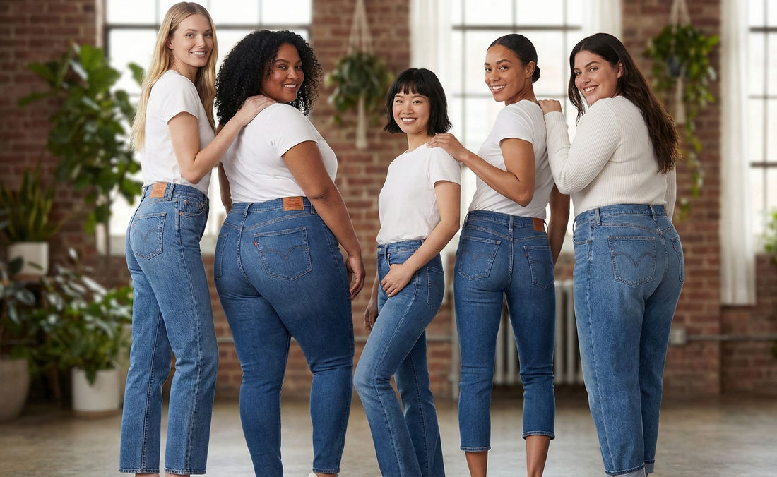 Quel jean Levi's pour ma morphologie ? Guide Femme 2026 Fastbuy