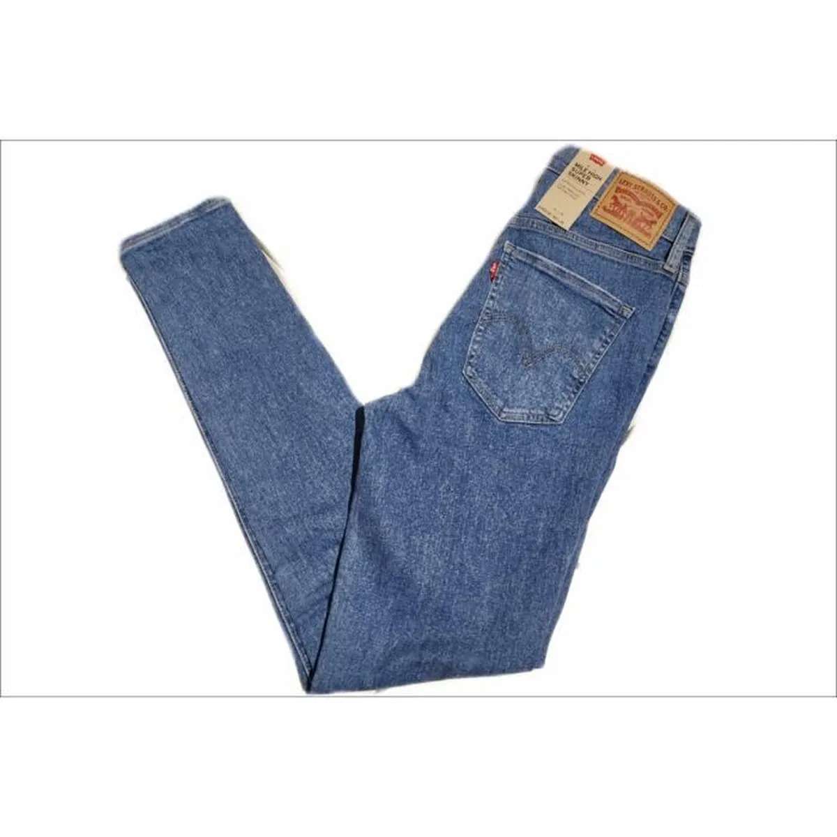 LEVIS MILE HIGH SKINNY 0152 BLUE WOMEN
