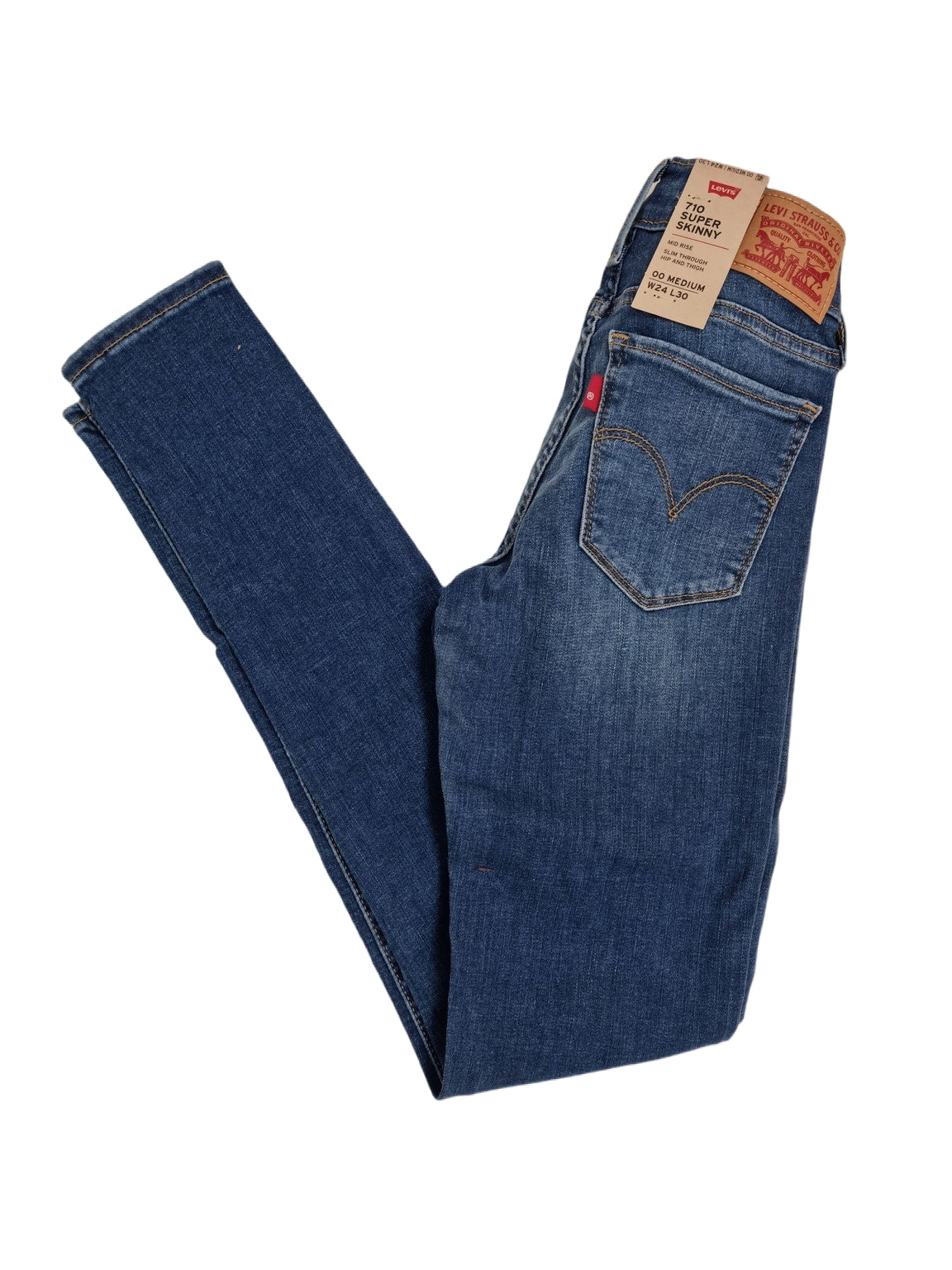Levi's 710 Super Skinny Bleu 0161 Levis