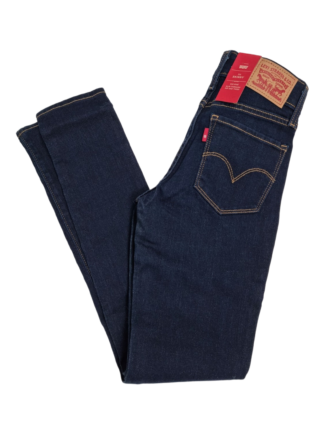 Levi's 711 Skinny Bleu Foncé 0012 Levis