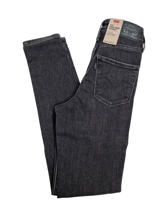 Levi's 721 High-Rise Skinny Gris Délavé 0177 Levis