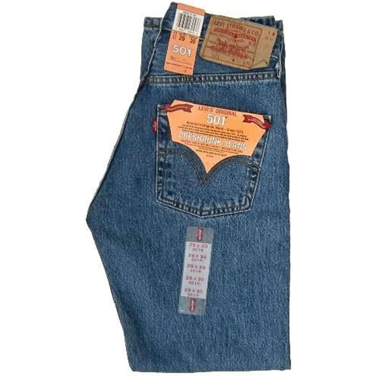 JEANS LEVIS 501 CLASSIQUE 0193 STONEWASH