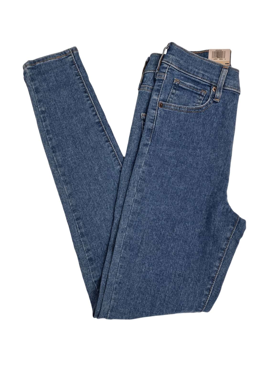 LEVIS MILE HIGH SKINNY 0152 BLUE WOMEN