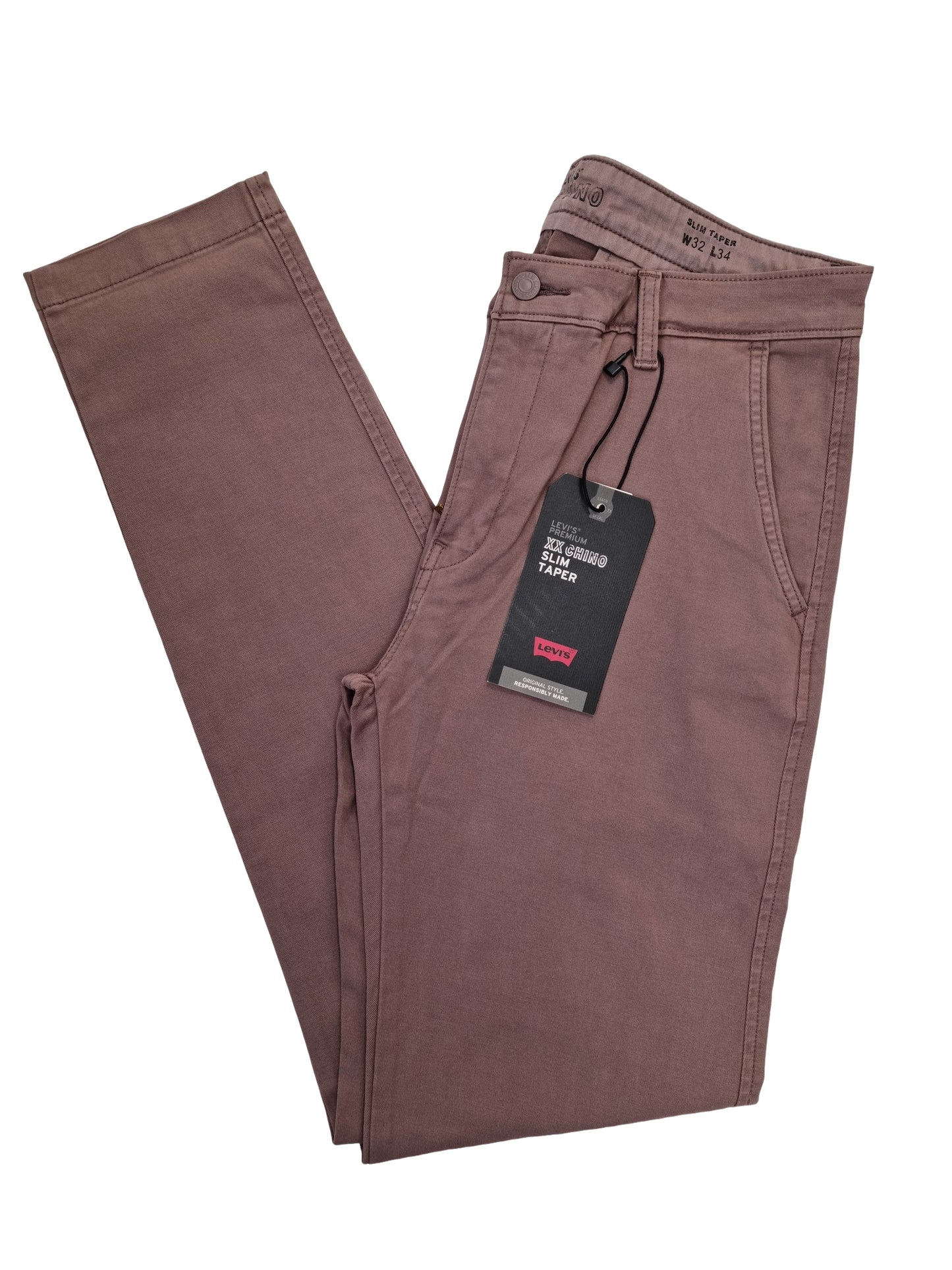 Levi's XX Chino Slim Taper Bordeaux 0025 Levis