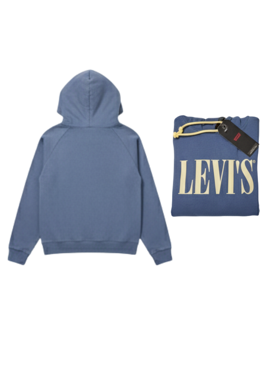 Levi's Graphic Hoodie Medieval Blue 0227 Levis