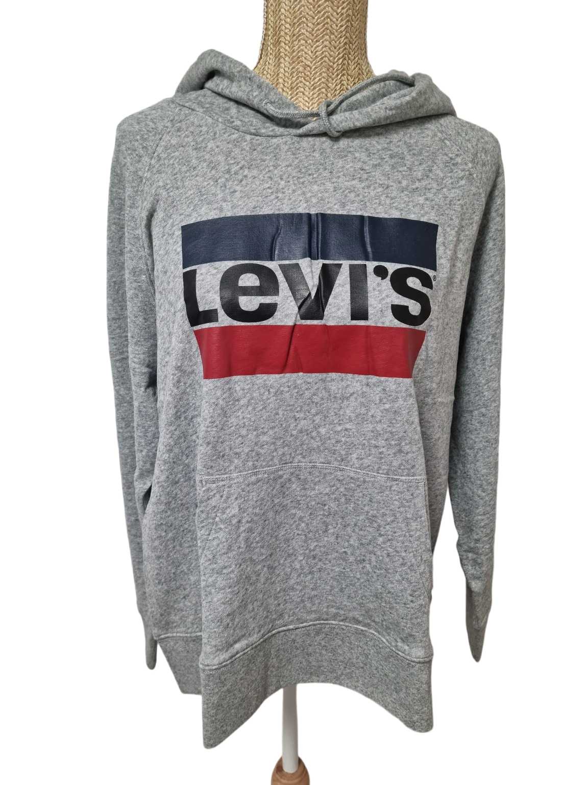 LEVIS HOODIE GREY WOMEN 60111