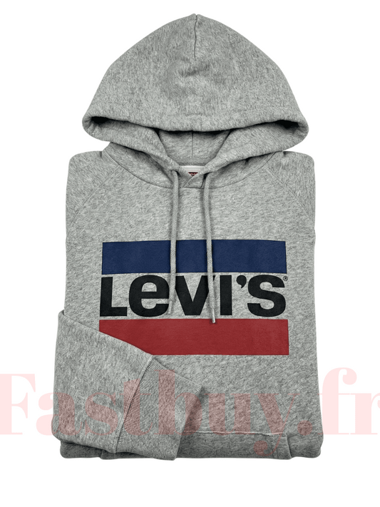 Hoodie Levi's Sport Graphic Gris Levis