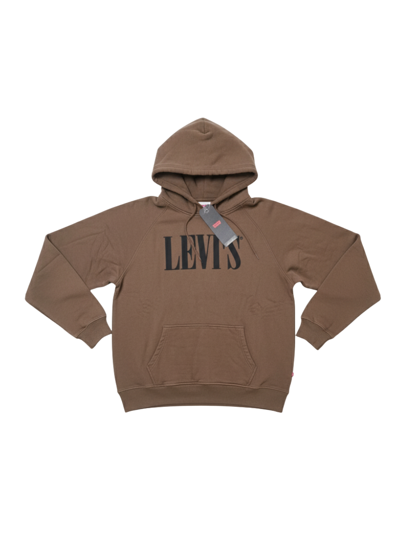 Hoodie Levis Relaxed Graphic 384790012 Dark Brown Levis
