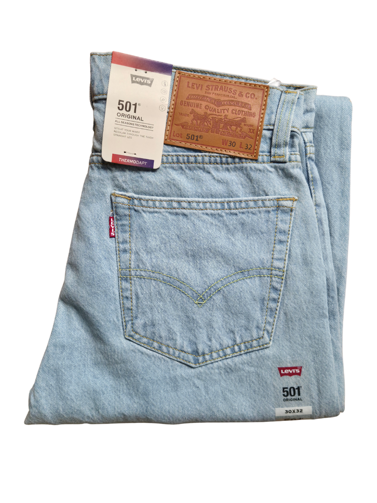 Levi’s 501 Original Fit Thermodapt Light Wash 3741 Levis