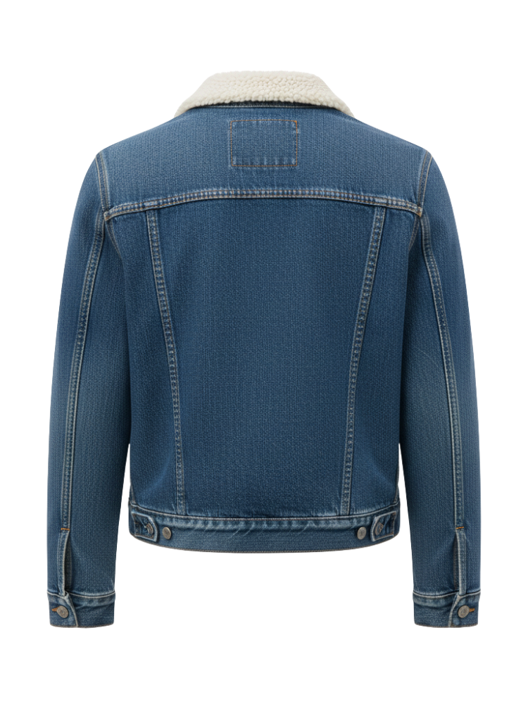 Veste Sherpa Levis New Heritage Denim Femme 364640002 Levis
