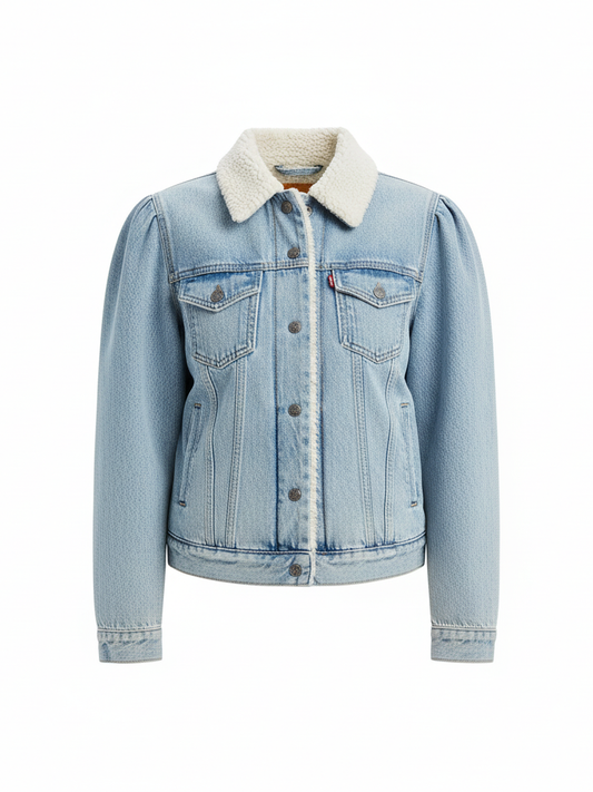 Veste Sherpa Ex-Boyfriend 393300000 Femme Levis