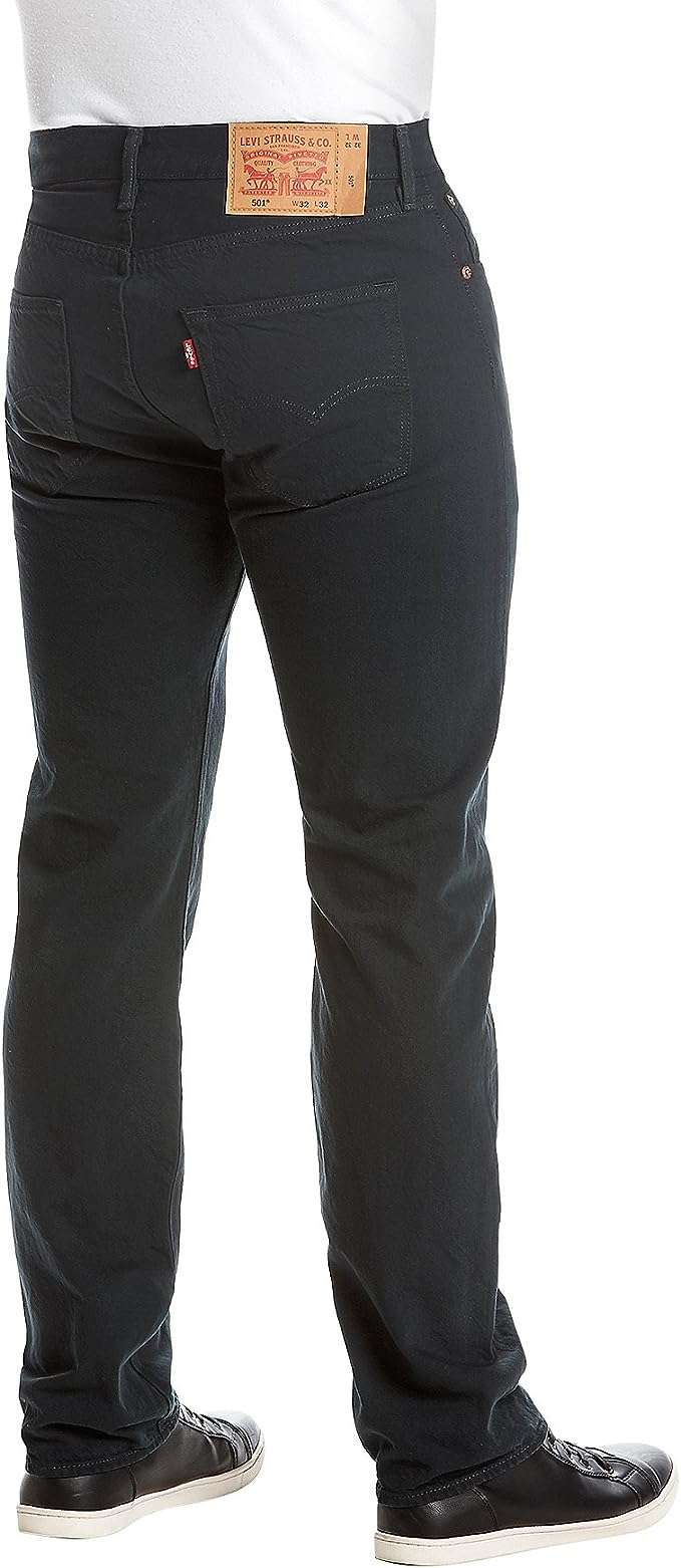 LEVIS JEANS 501 2478 Noir Matiére Legère