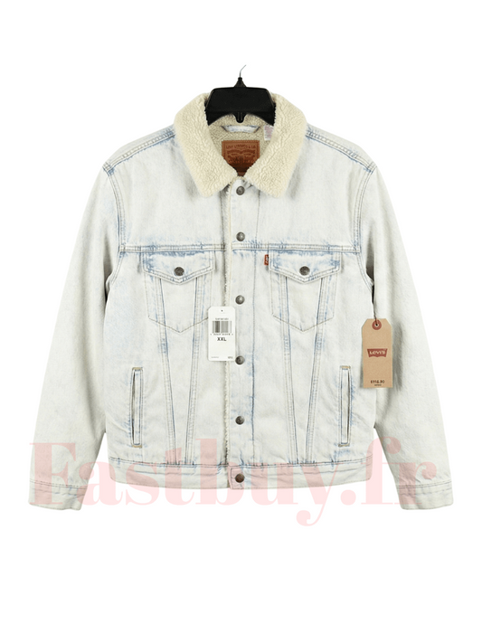 Veste Sherpa Levi's Type III Light Acid Wash 16365-0048 Levis