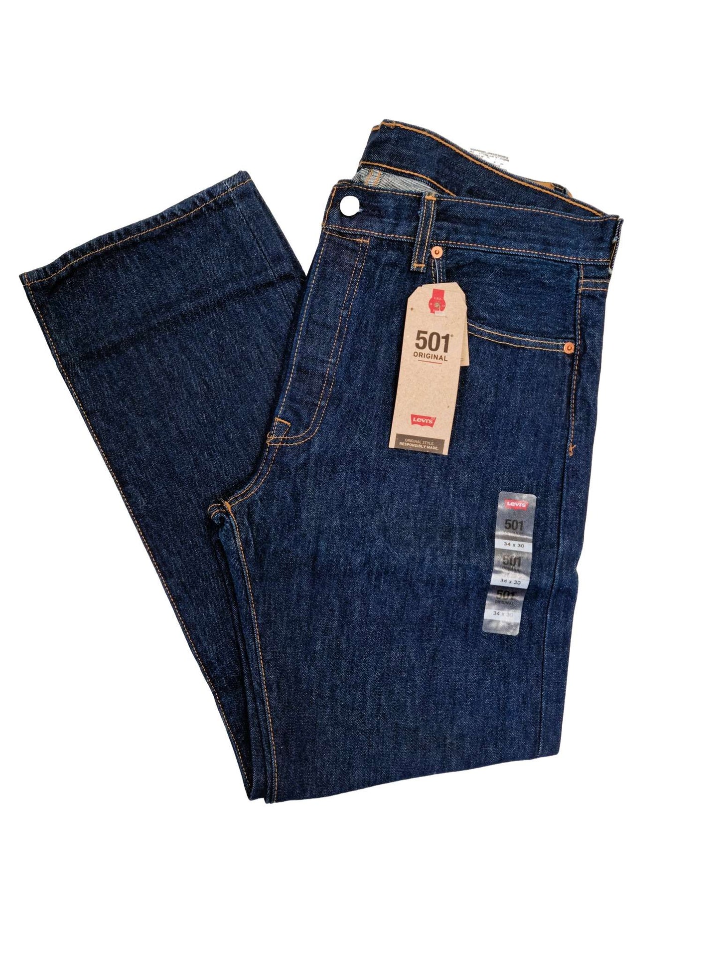 Jean Levis Homme Droit 501 ONE WASH