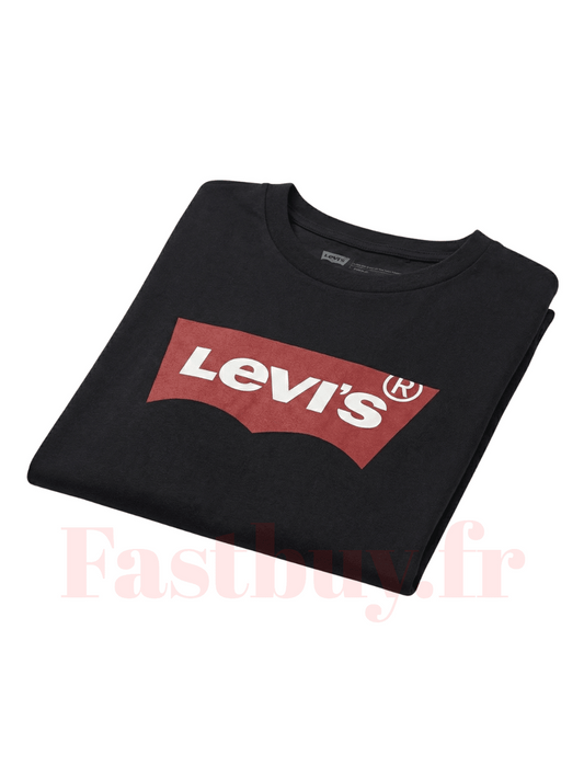 T-Shirt Levi's "The Perfect Tee" - Noir - Logo Rouge Levis