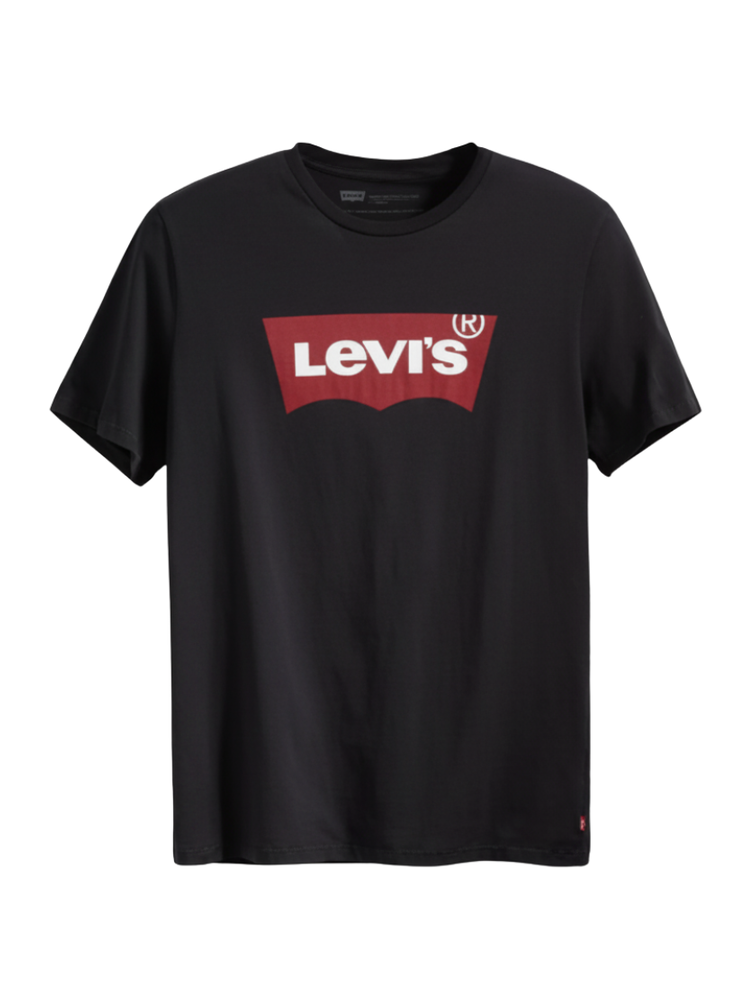 T-Shirt Levis Batwing Noir Logo Rouge 177830139 Levis