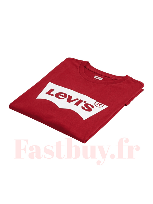 T-Shirt Levi's "The Perfect Tee" - Rouge logo Blanc Levis