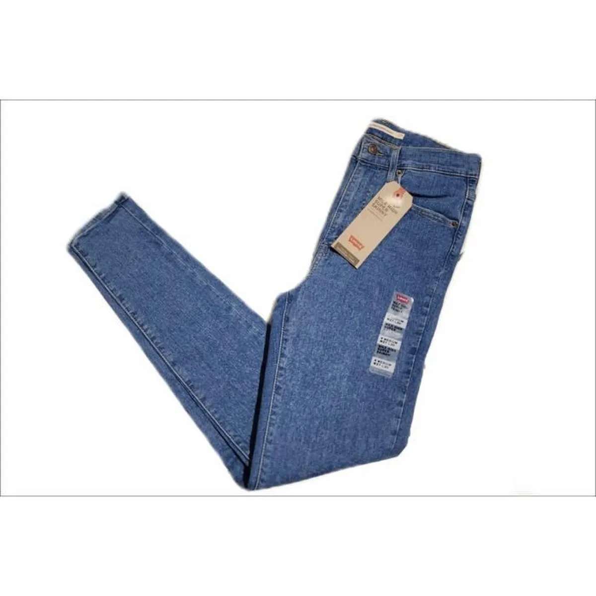 LEVIS MILE HIGH SKINNY 0152 BLUE WOMEN