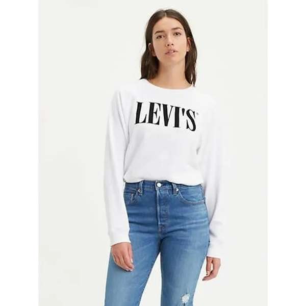LEVIS Sweat 297170081 WHITE