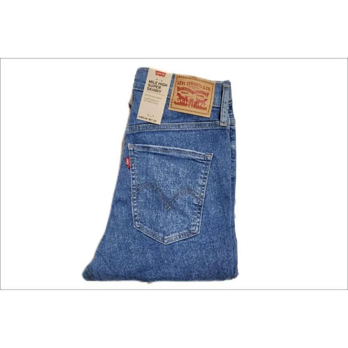 LEVIS MILE HIGH SKINNY 0152 BLUE WOMEN